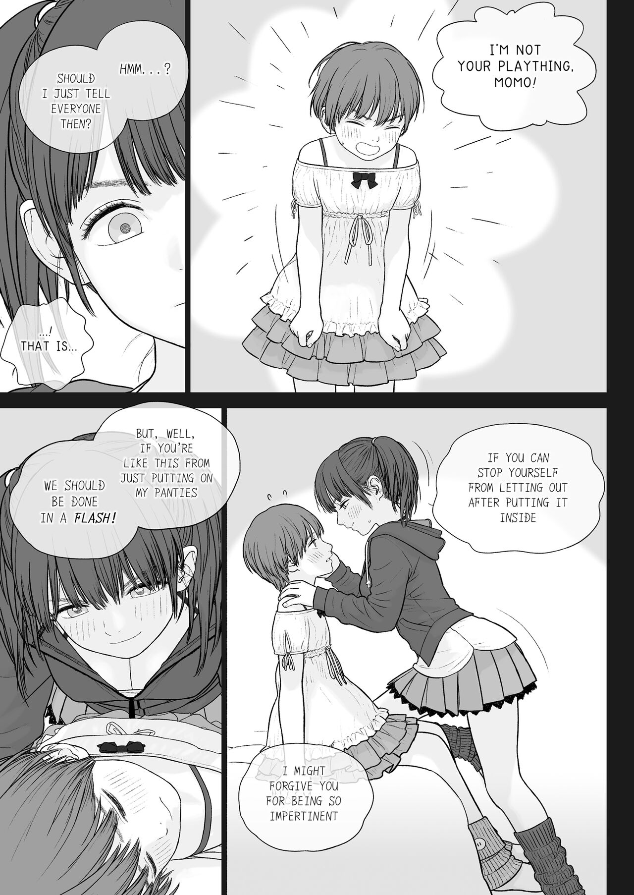 Onee-chan wa Makezugirai. | The Big Sister that Hates to Lose! page 8 full