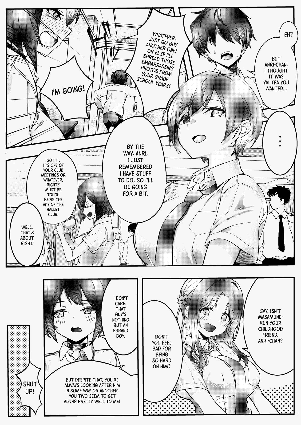 Boku no Koto o Ijimetekuru Osananajimi no Tomodachi to Ura de wa Kossori Yarimakutteru Hon | My Childhood Friend Bullies Me, But I Fuck Her Friends Behind Her Back page 5 full