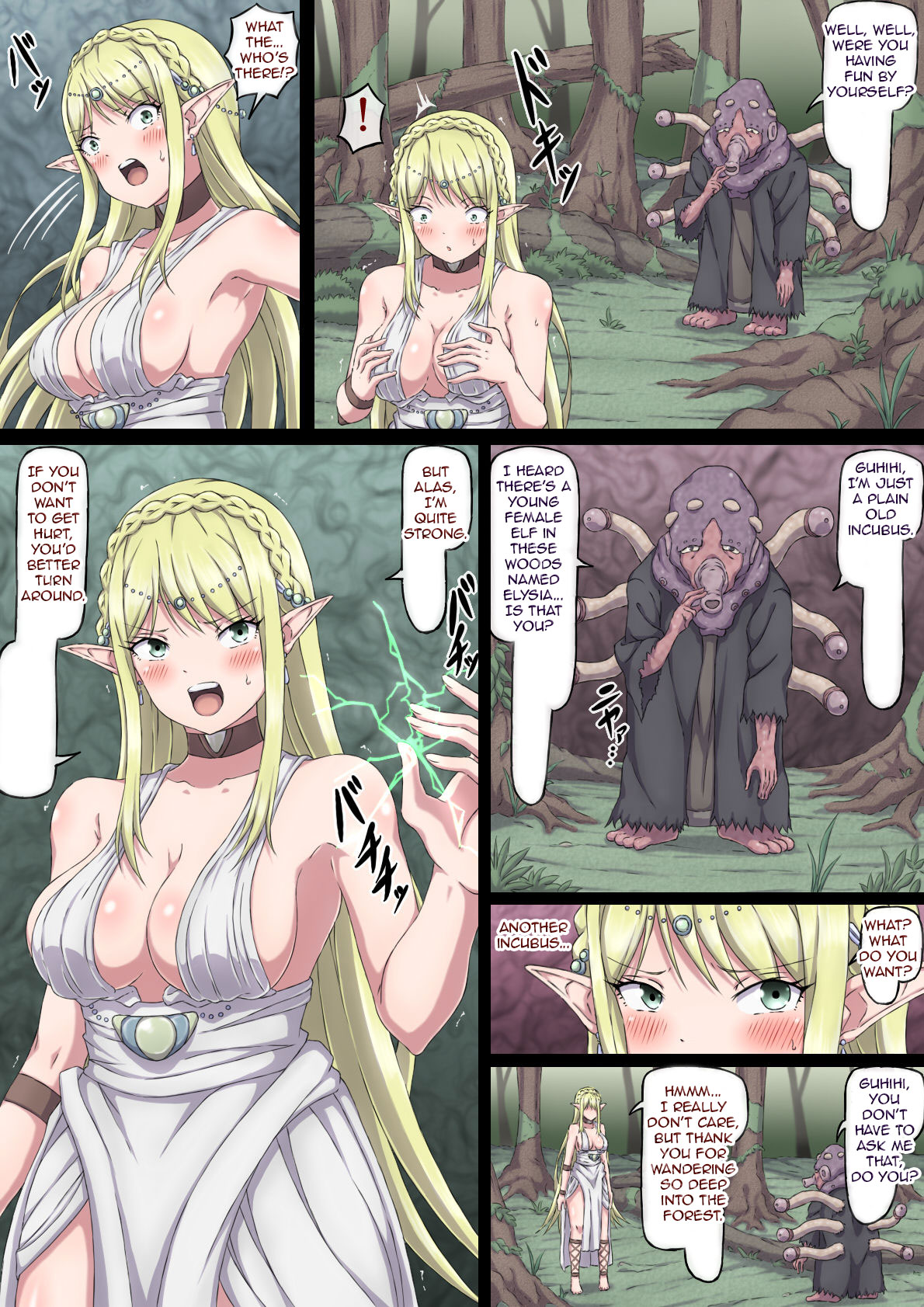 Nerawareta Onna Elf Elisia | Elysia - The Targeted Female Elf page 10 full