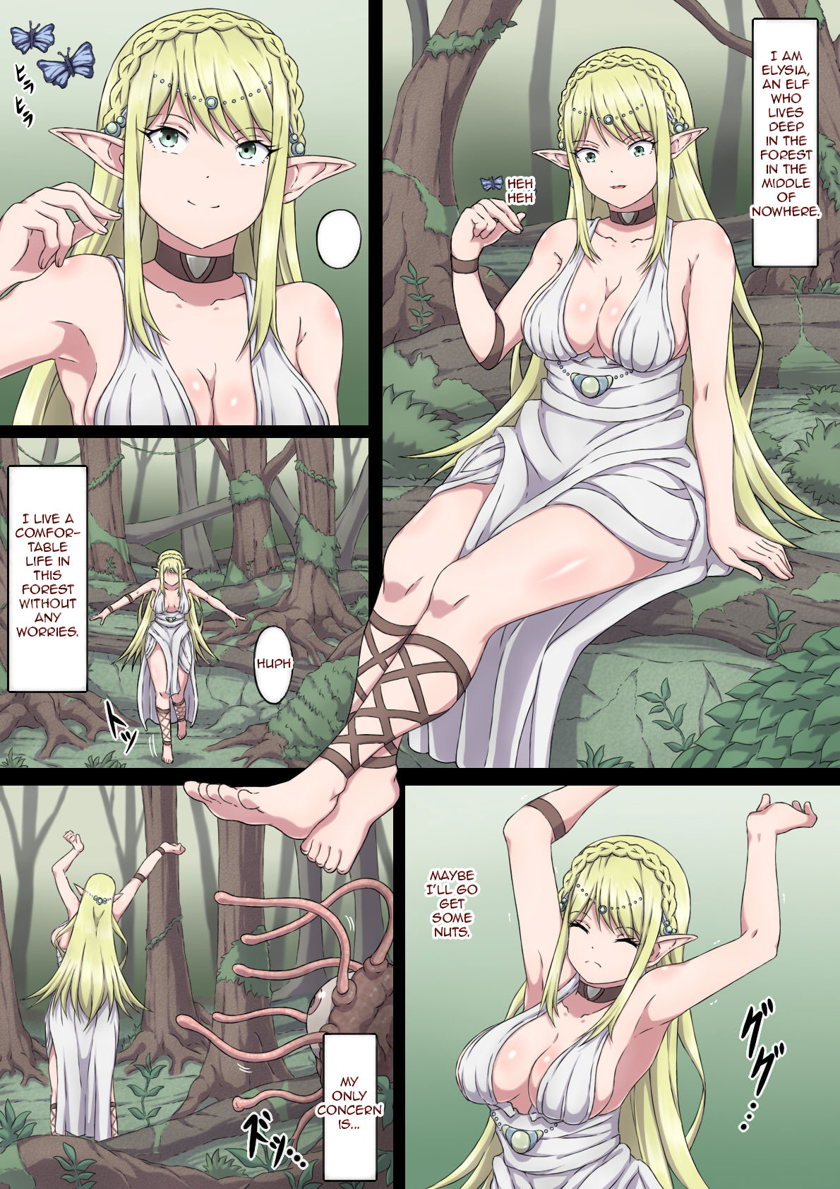 Nerawareta Onna Elf Elisia | Elysia - The Targeted Female Elf page 3 full