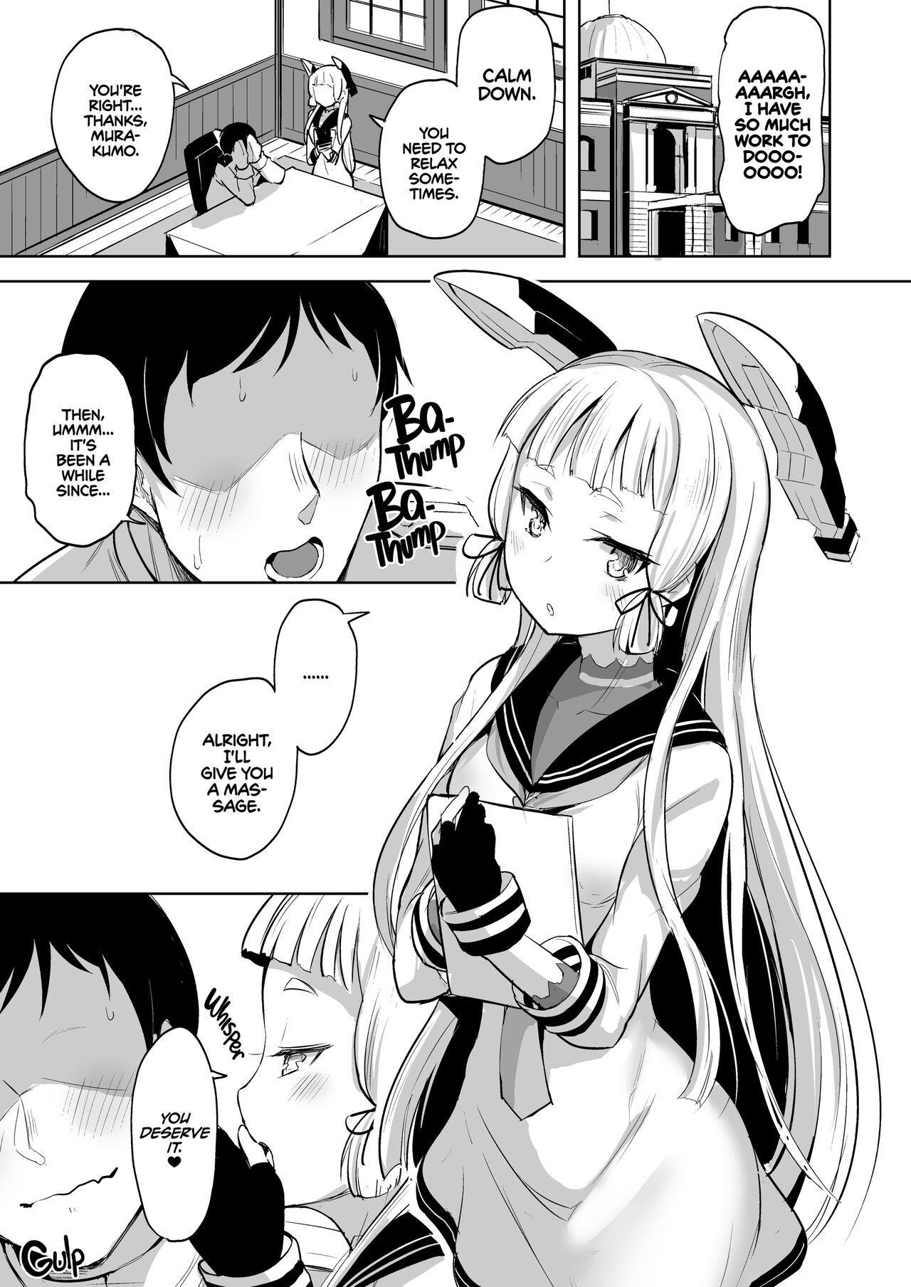 Chotto S na Murakumo to Kekkyoku Ichatsuku Hon | A Lil’ Bit Sadistic Murakumo Has Her Fun With Admiral page 2 full