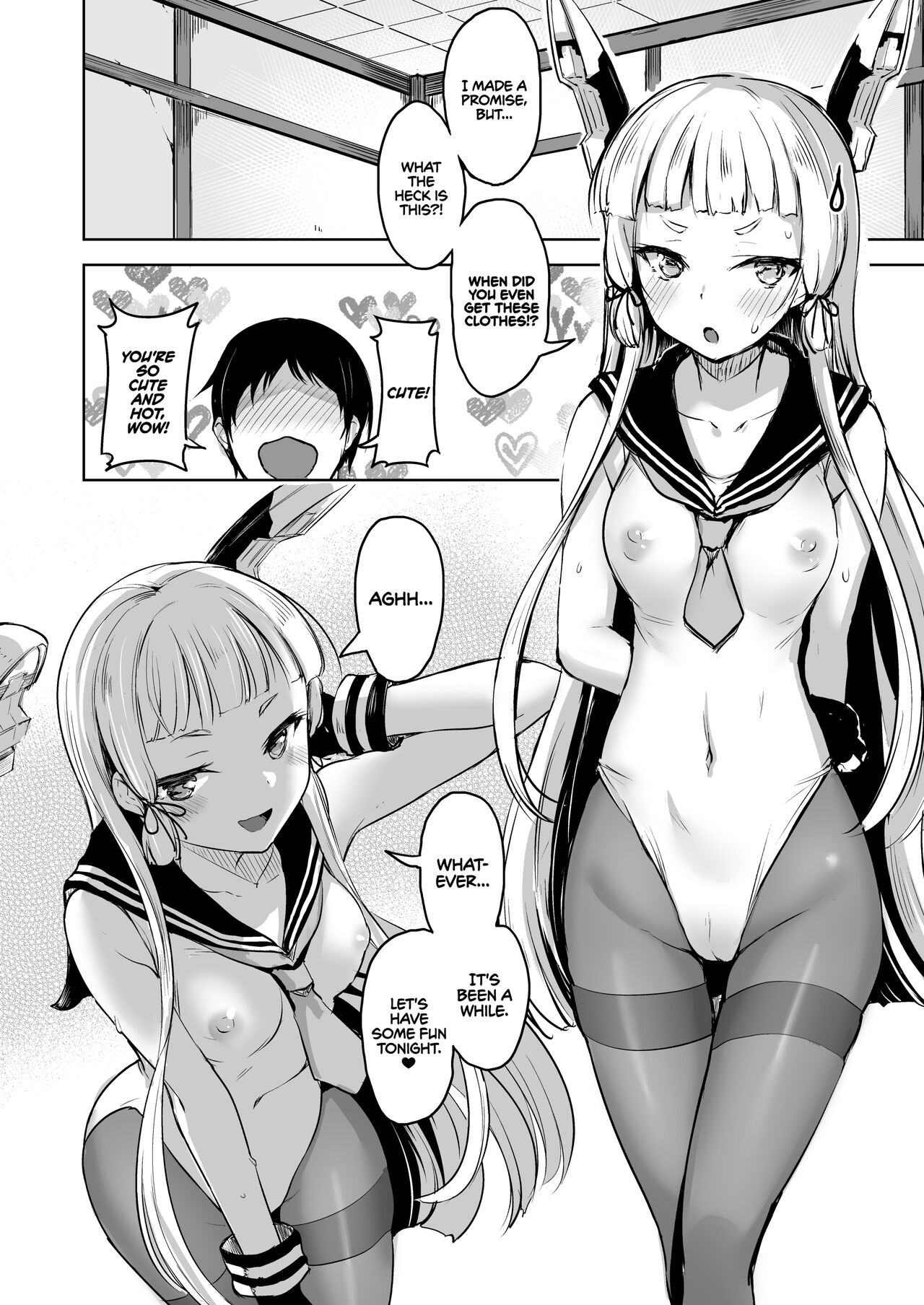 Chotto S na Murakumo to Kekkyoku Ichatsuku Hon | A Lil’ Bit Sadistic Murakumo Has Her Fun With Admiral page 3 full