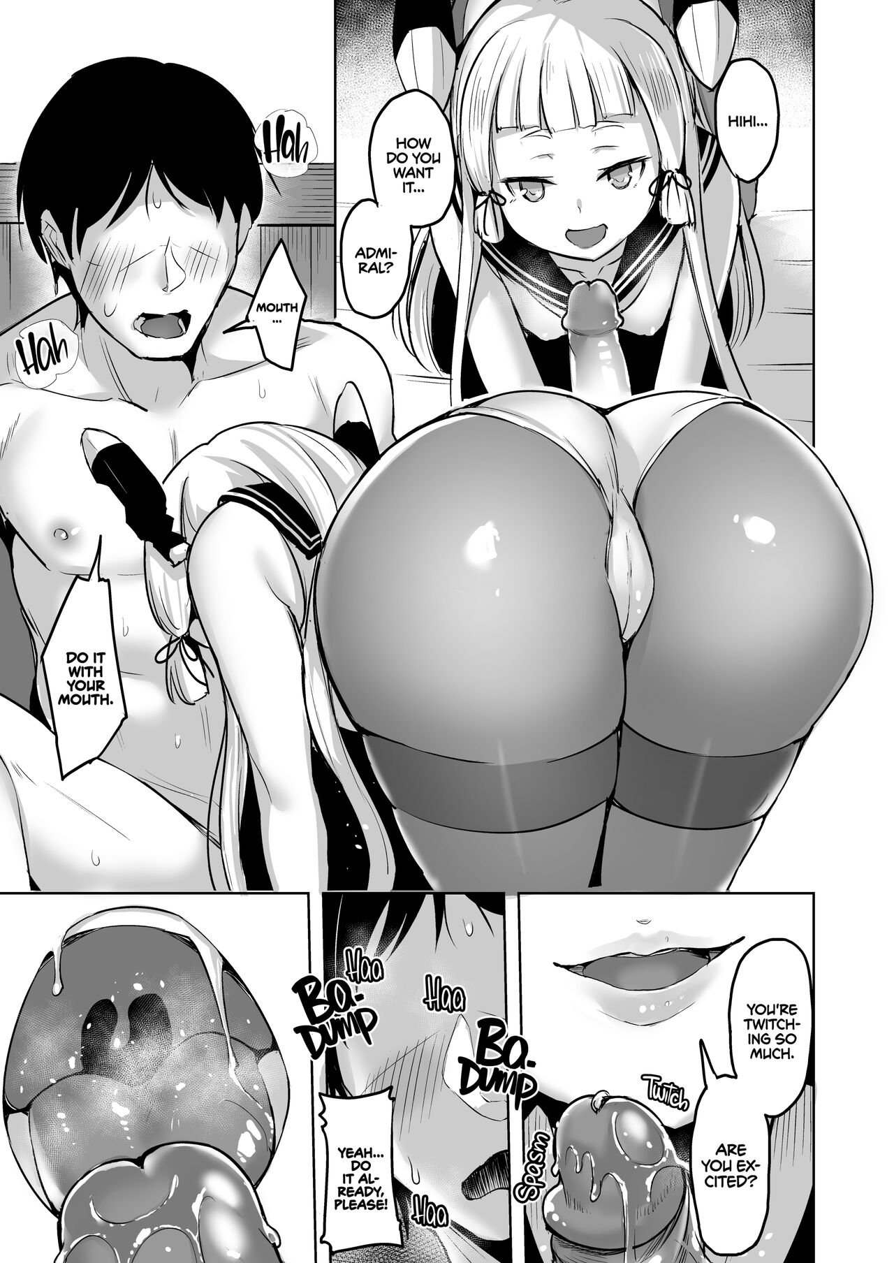 Chotto S na Murakumo to Kekkyoku Ichatsuku Hon | A Lil’ Bit Sadistic Murakumo Has Her Fun With Admiral page 8 full