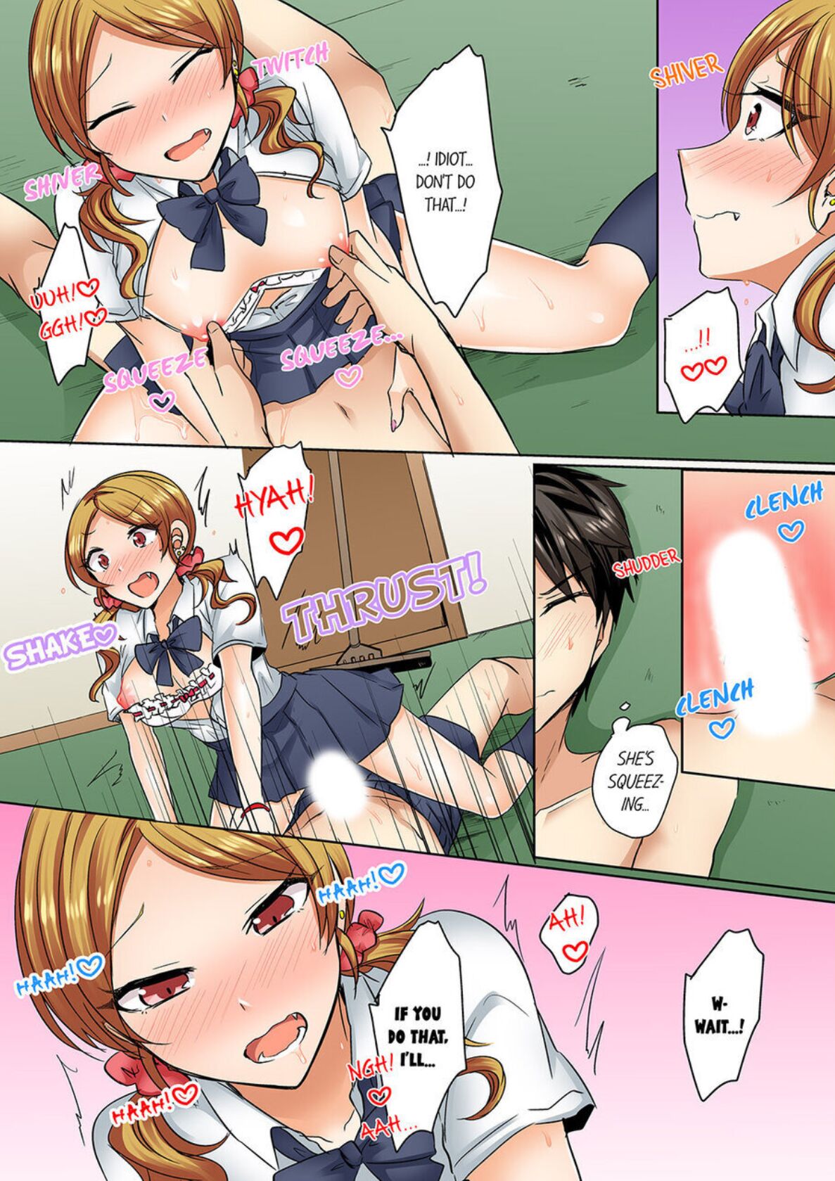 Mizugi ga Zurete... Haitteru! ~Porori ja Sumanai Danjo Kongou Synchro-bu~ 4 - My Swimsuit Slipped... And it went in!? A Mixed Synchronized Swimming Club with More Than Just Nip Slips in Store! ~ 4 page 10 full