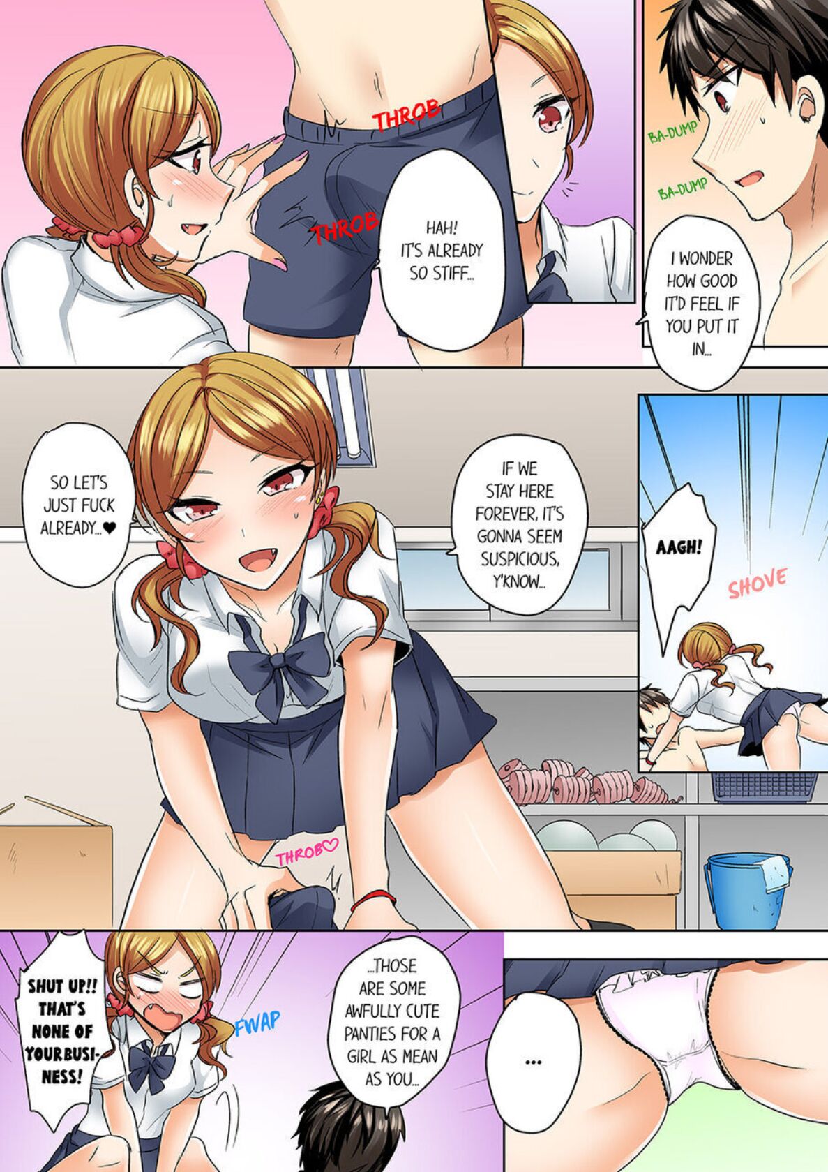 Mizugi ga Zurete... Haitteru! ~Porori ja Sumanai Danjo Kongou Synchro-bu~ 4 - My Swimsuit Slipped... And it went in!? A Mixed Synchronized Swimming Club with More Than Just Nip Slips in Store! ~ 4 page 6 full