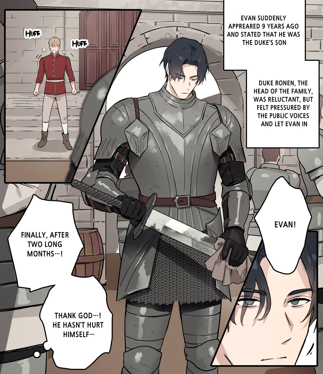Grey Castle no Kuro Uma | The Dark Horse of the Grey Castle page 4 full