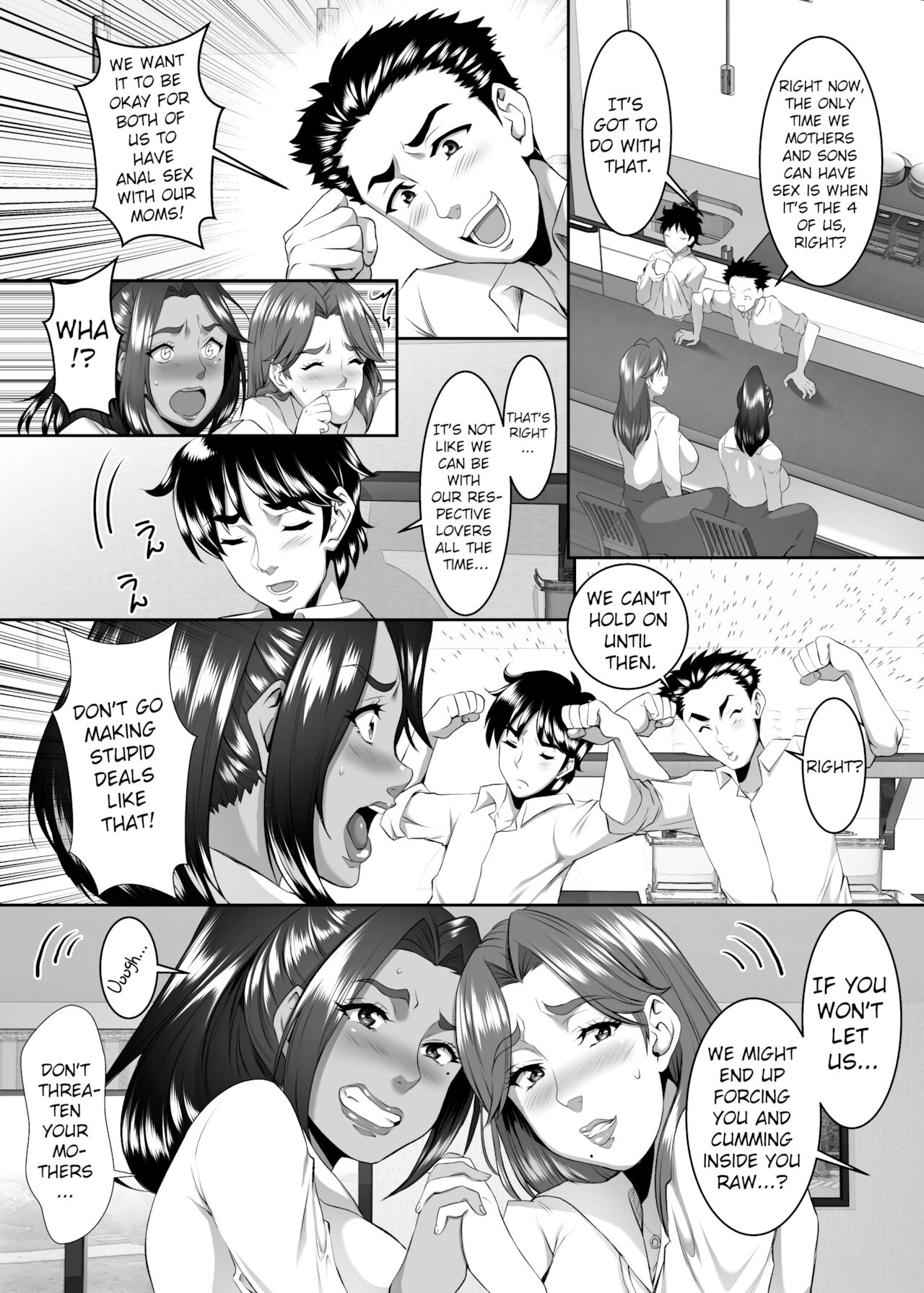 Omae no Kaa-chan, Ii Onna da yo na. Ch. 9 page 4 full