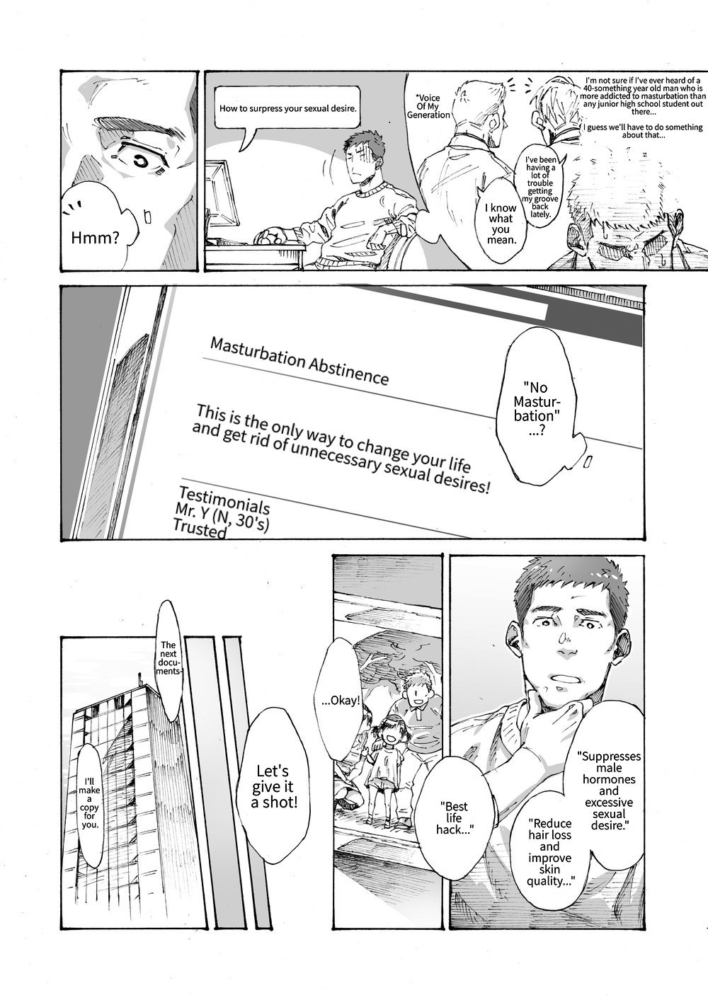 Ore no Onakin de Sekai ga Yabai | The World Is In Danger Because I'm Not Masturbating page 6 full