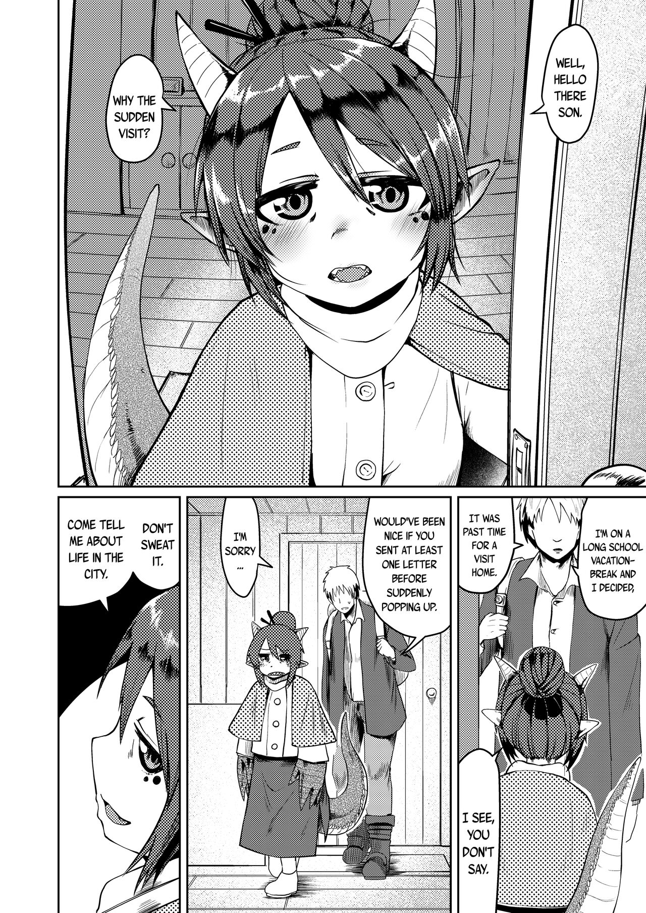 Ryuujin Kaa-san ga Suki Sugite | I Love My Dragonkin Mom Too Much page 4 full