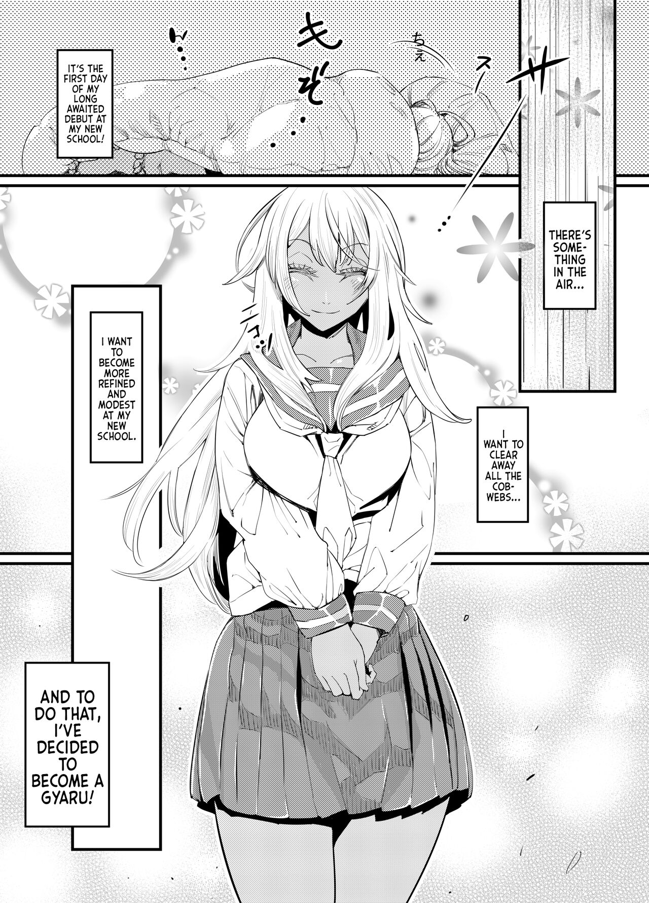 Gyaru To Incho | Gyaru and Class President page 4 full