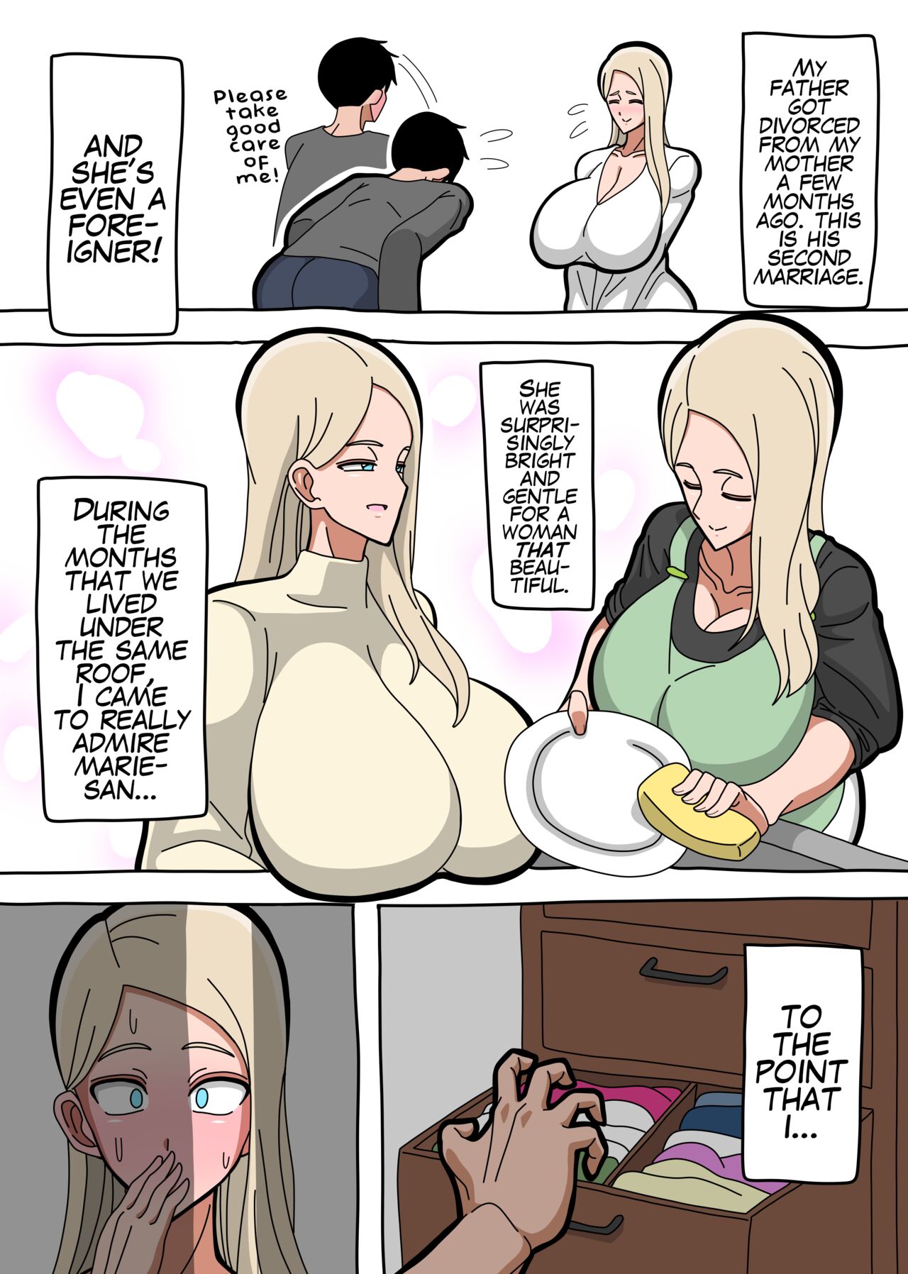 Oyaji no Saikon Aite deari Boku no Haha deari Boku no Kanojo page 3 full