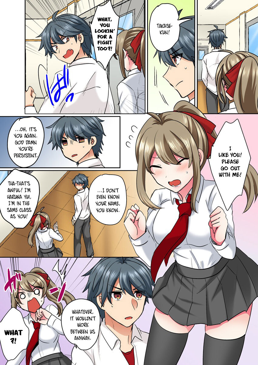 Nyotaika Yankee Danshi! Ijirare Hamerare, Torottoro 1 | Gender-Swapped Delinquent Boy Teased And Fucked Until Soaking Wet 1 page 4 full