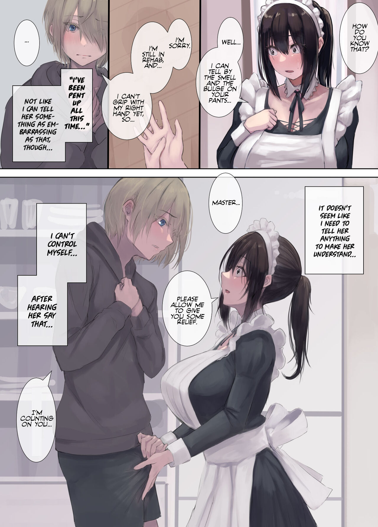 Gokuama -Yonpakugan No Maid San- | Super Sweet Crazy-eyed Maid page 7 full