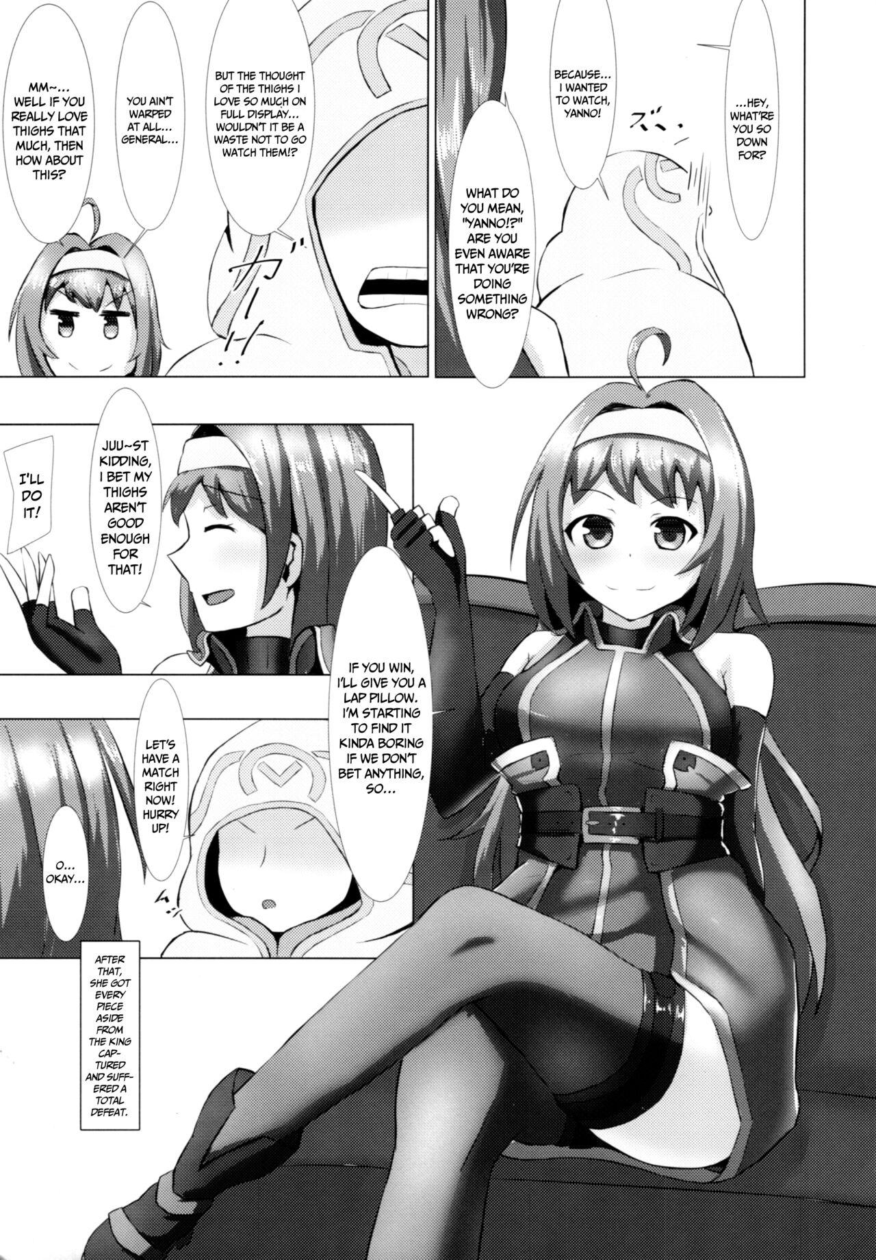 Chotto H na Shobugoto | A Little H Game page 6 full