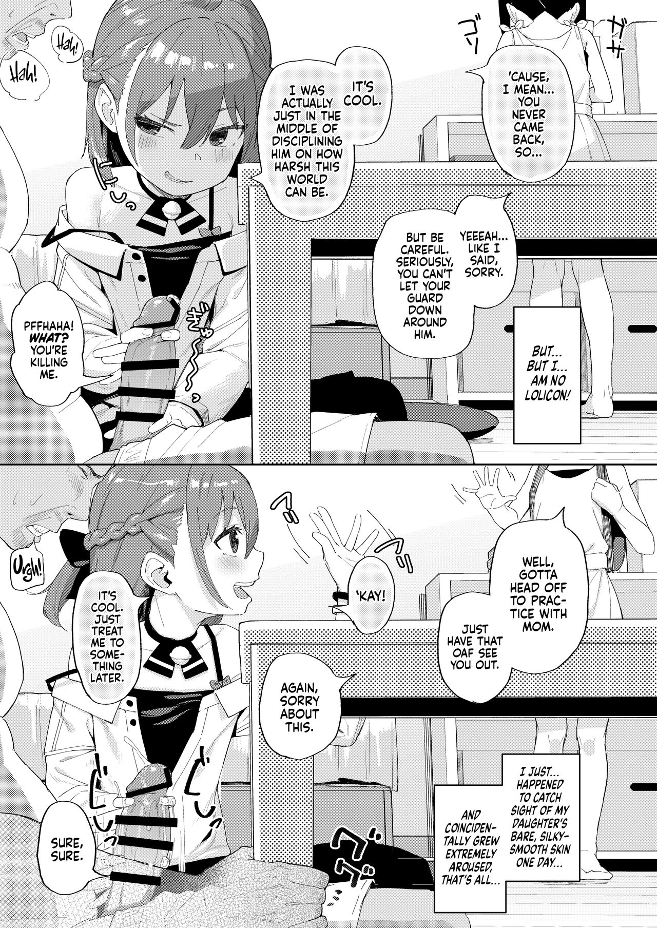 Musume no Tomodachi no Mesugaki ni Okasaremashita | I Was Raped by a Little Brat Who's Friends With My Daughter page 10 full