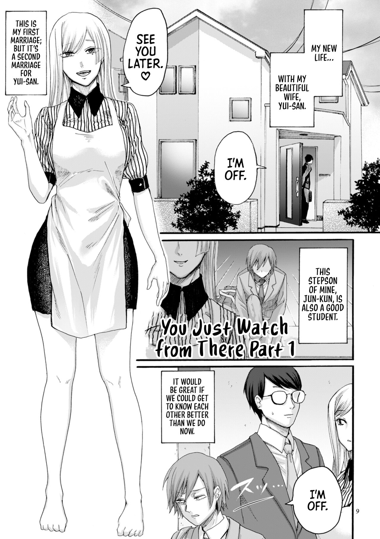 Anata wa Soko de Mitenasai | You Just Watch from There page 9 full