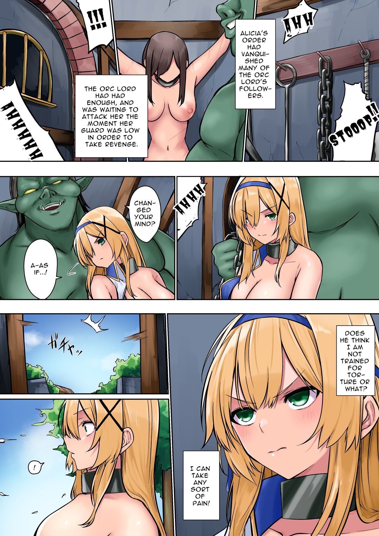 Himekishi Alicia no Junan -Orc-sama wa Himekishi o Tsukaima ni Shitai- page 3 full