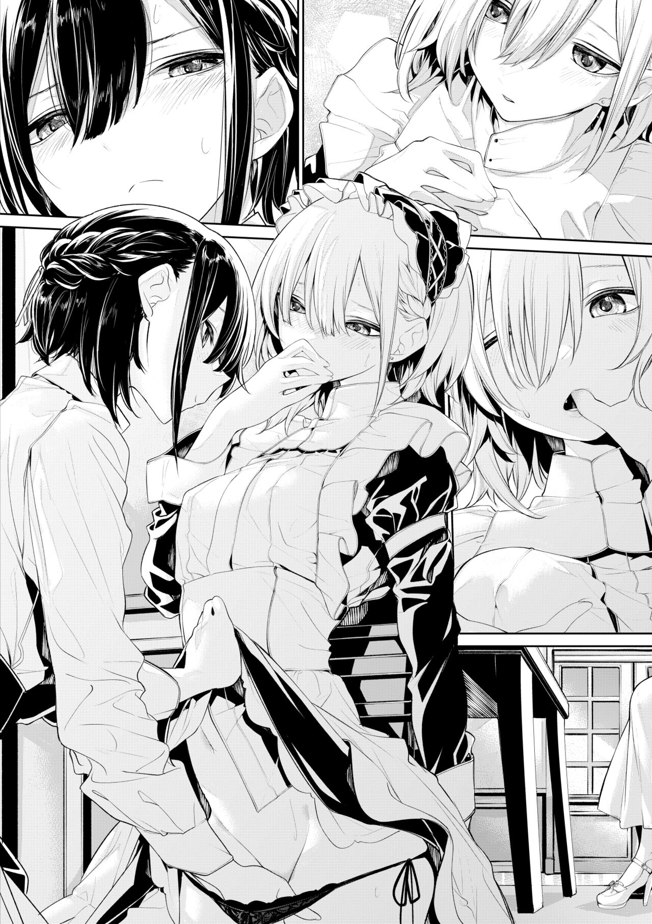 Ojou-sama to Maid-san no Ikenai Oshioki page 8 full