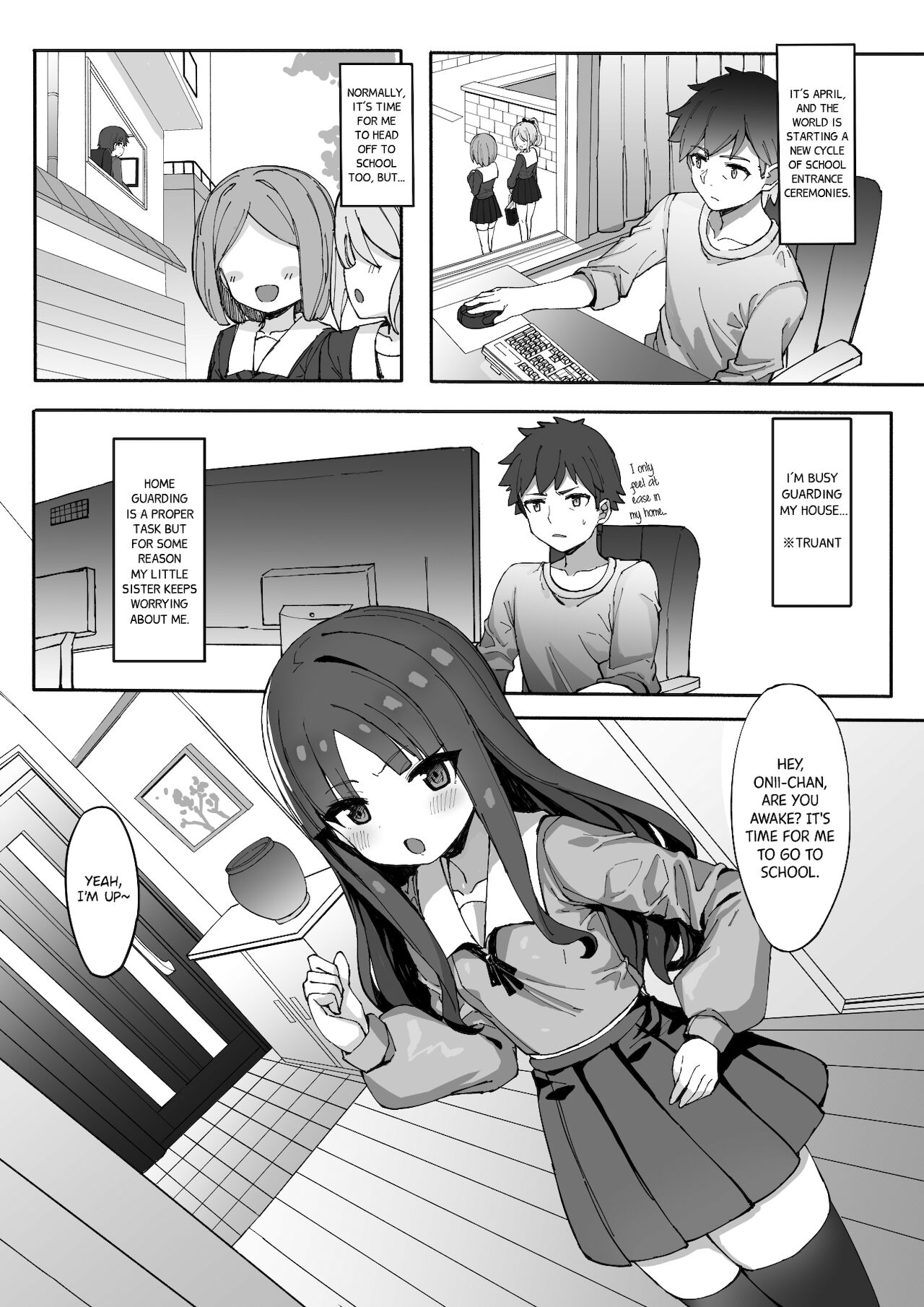 Imouto ni Ashikoki Sareta node, Shikaeshi Oshioki Ecchi | My Little Sister Gave Me A Footjob, So I Got Even By Fucking Her As Punishment page 3 full