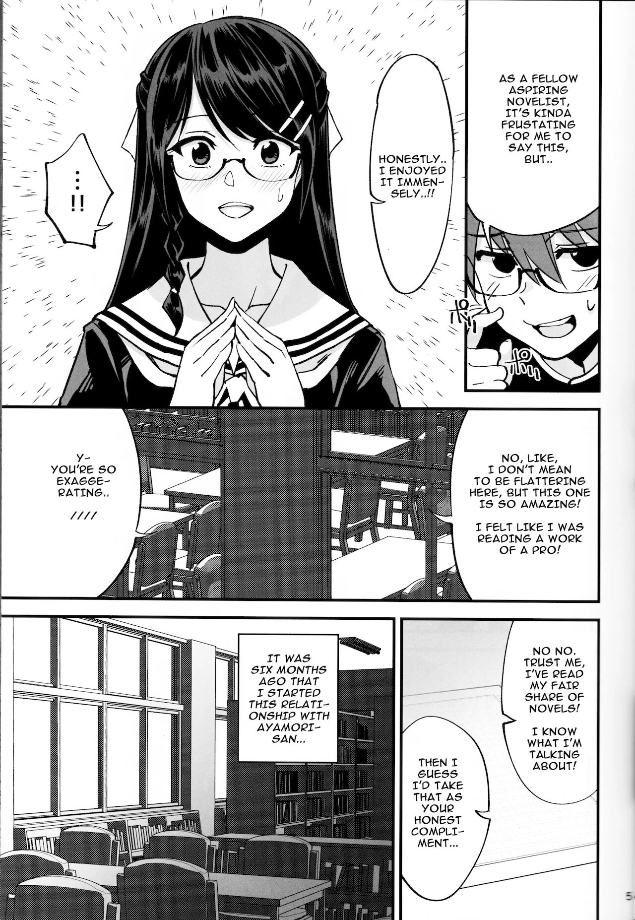 Boku ga Kataomoi Shiteita Bungaku Shoujo ga Keihaku na Classmate ni NTRreta Hanashi page 6 full