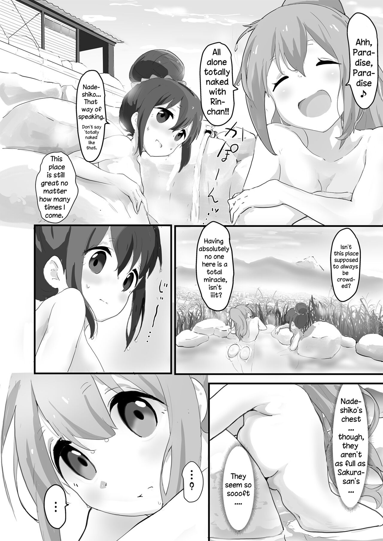 Nade Rin ga Onsen de | Nade Rin at the Onsen page 6 full