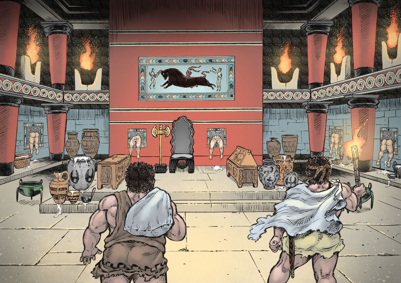 Labyrinth no Oushi I | The Bull of the Labyrinth I page 6 full