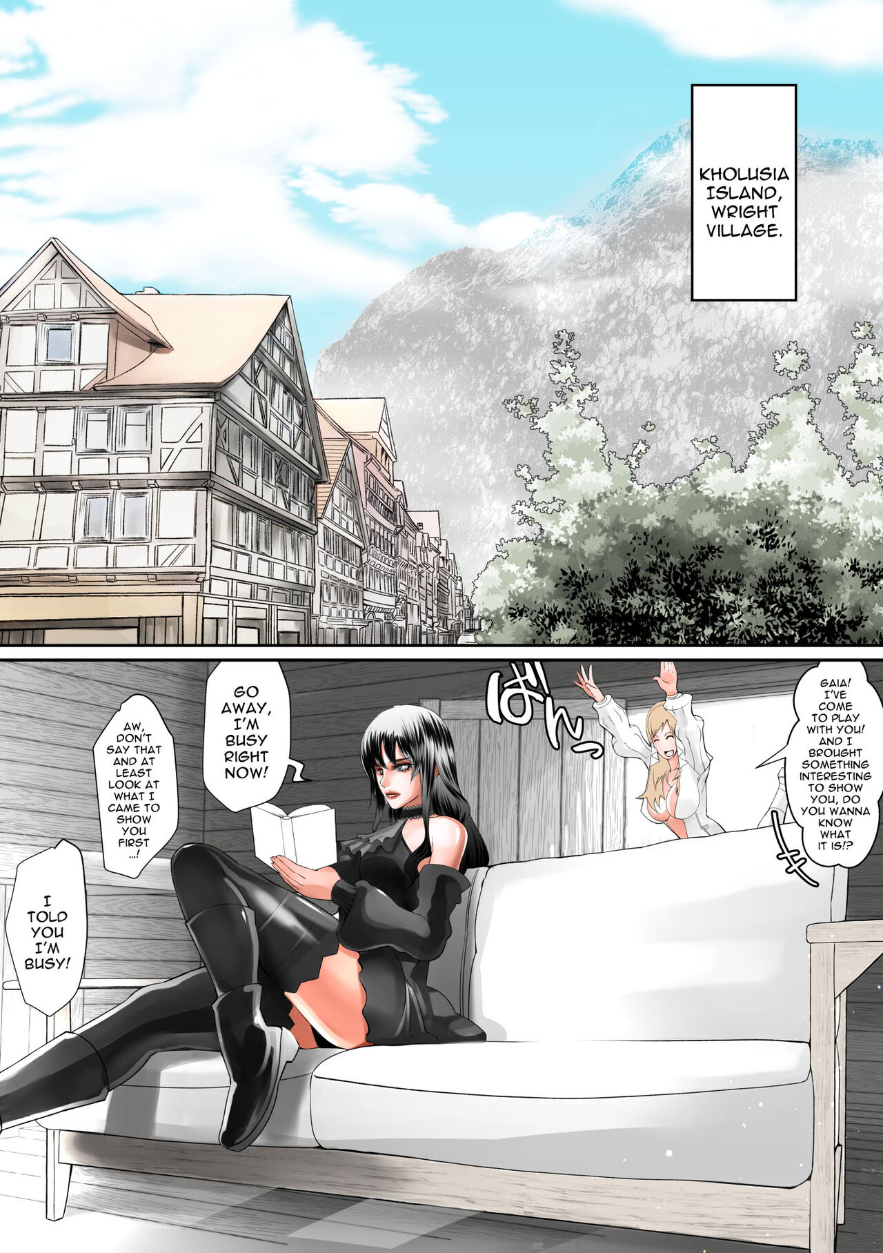 FutaRaid Zeroshiki - Kuro Gal VS Shiro Gal | FutaRaid Zeroshiki - The Girl In Black vs The Girl In White page 2 full