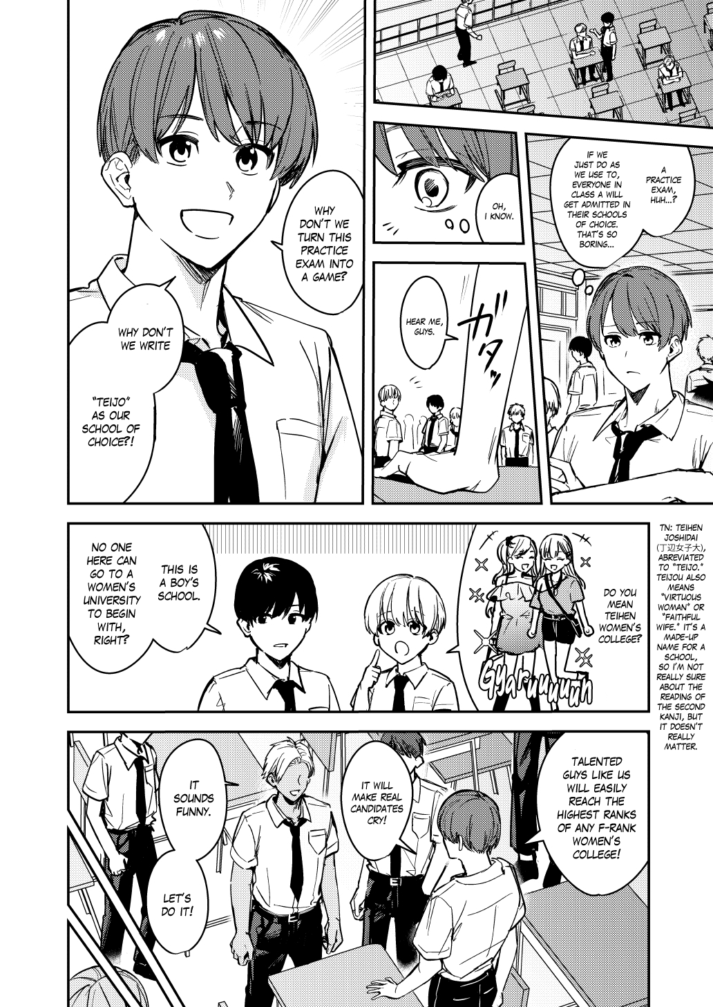 Shuudan Nyotaika Gal, Ochiru | Mass-Gender Bended Gyarus, Fall into Depravity page 3 full