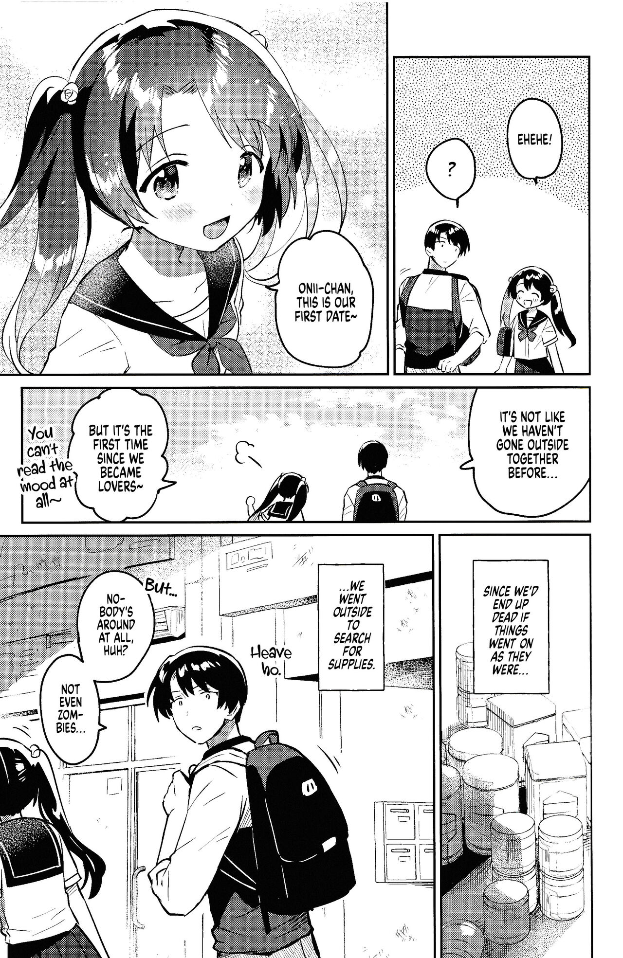 Imouto to Lockdown √heaven | In Lockdown With My Little Sister - Heaven page 6 full