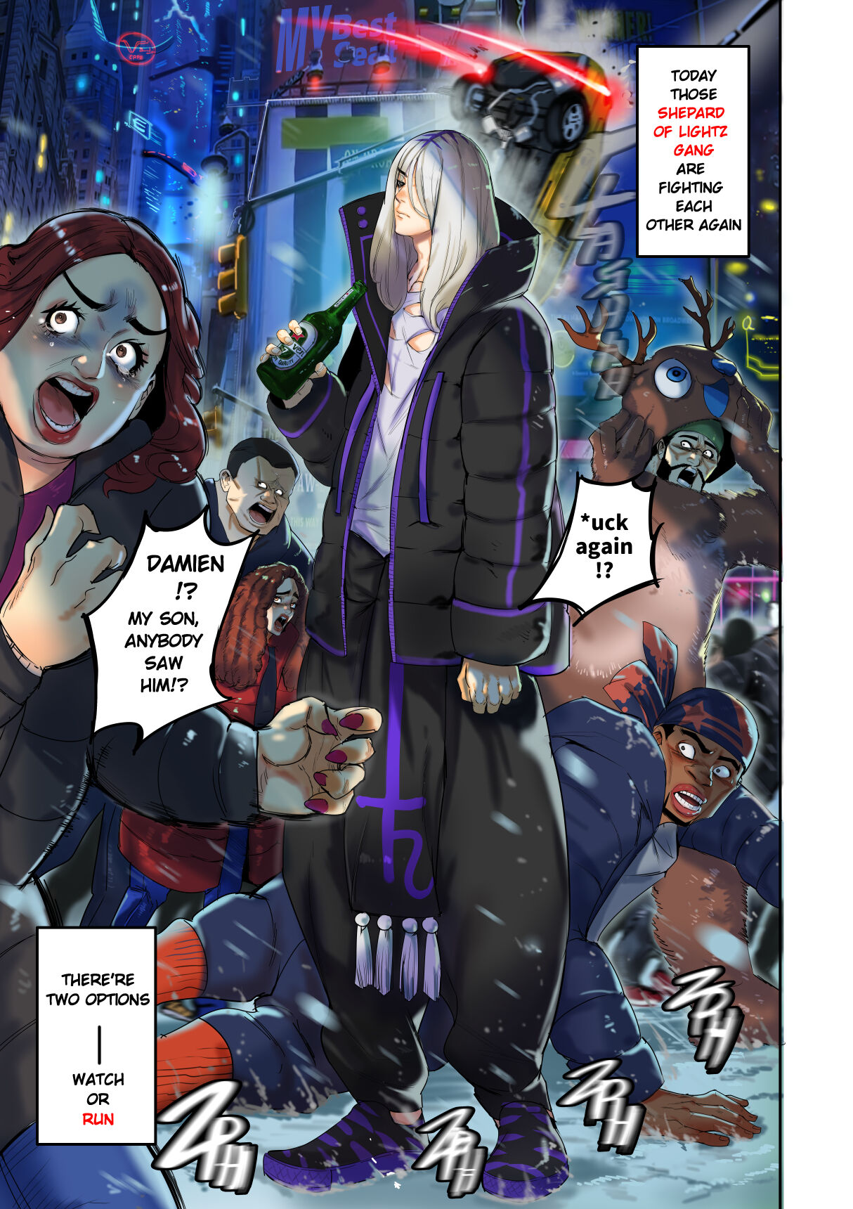 I sold my body to a god Chapter1 Completed edition page 2 full
