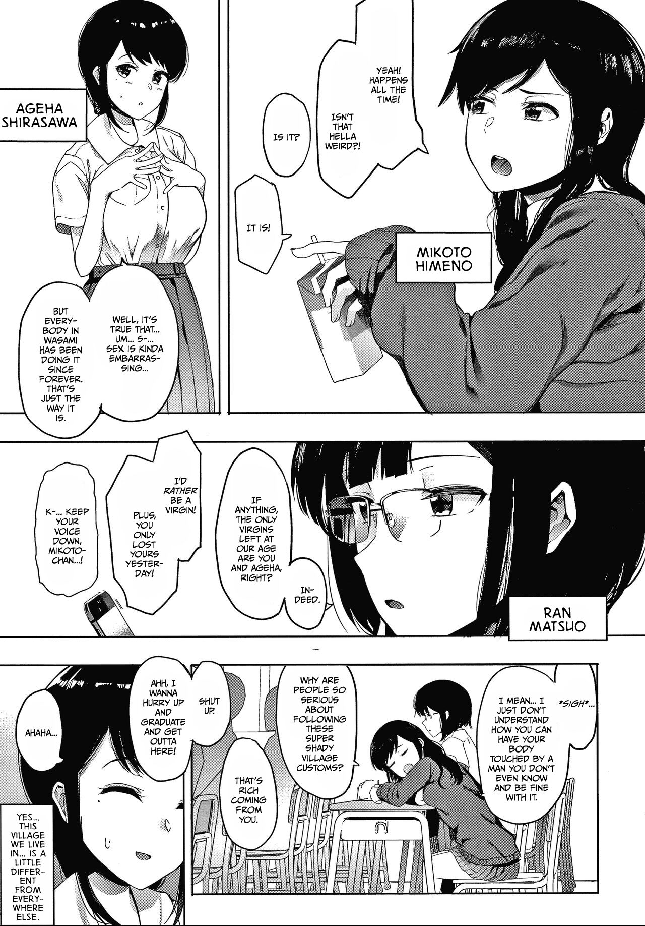 Kingyobachi | Goldfish Bowl Ch. 1 page 3 full