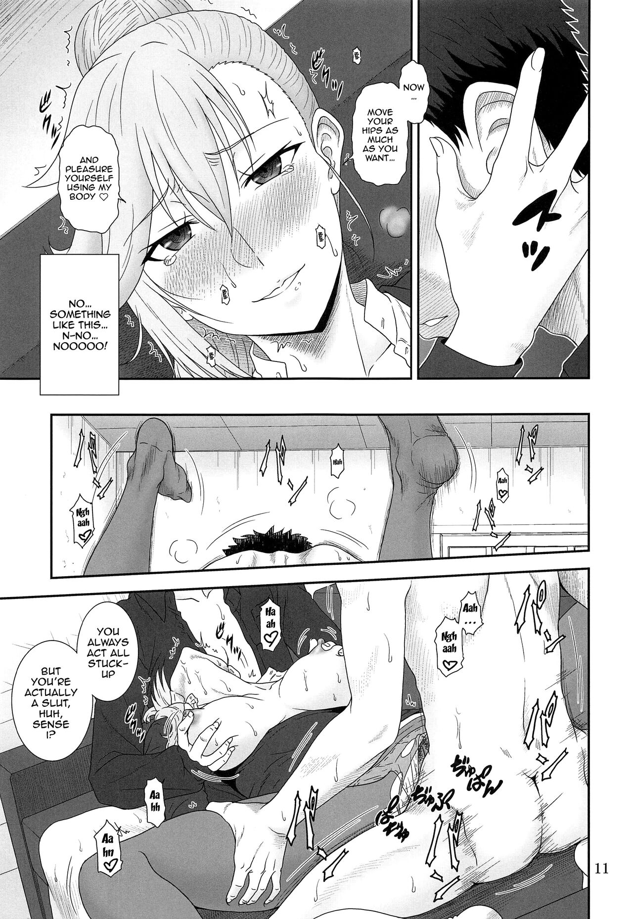 Jijoujibaku no Gakuin Kyoushi | An Academy Teacher Caught In Her Own Trap page 10 full