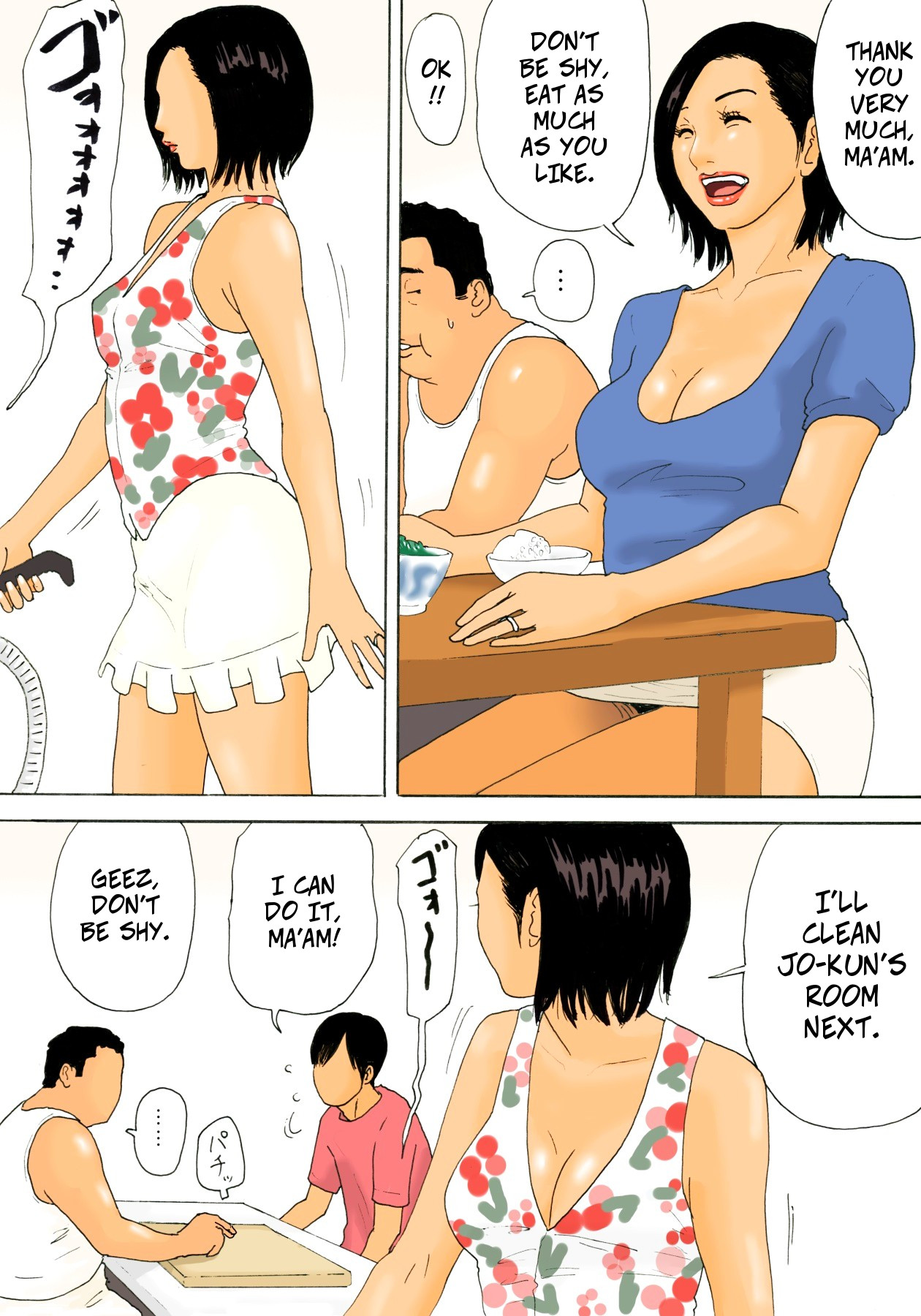 Kanchigai Tsuma ga Nureginu Oi ni Semattara Soku Gattai - If a Horny Wife Approaches Her Nephew She'll Get Fucked Immediatly page 6 full