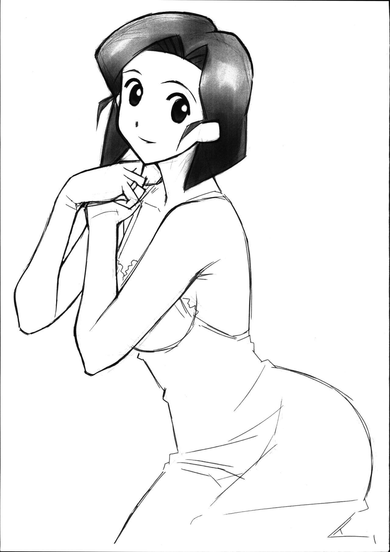 Matsutake Chara Rakugaki-bon page 3 full