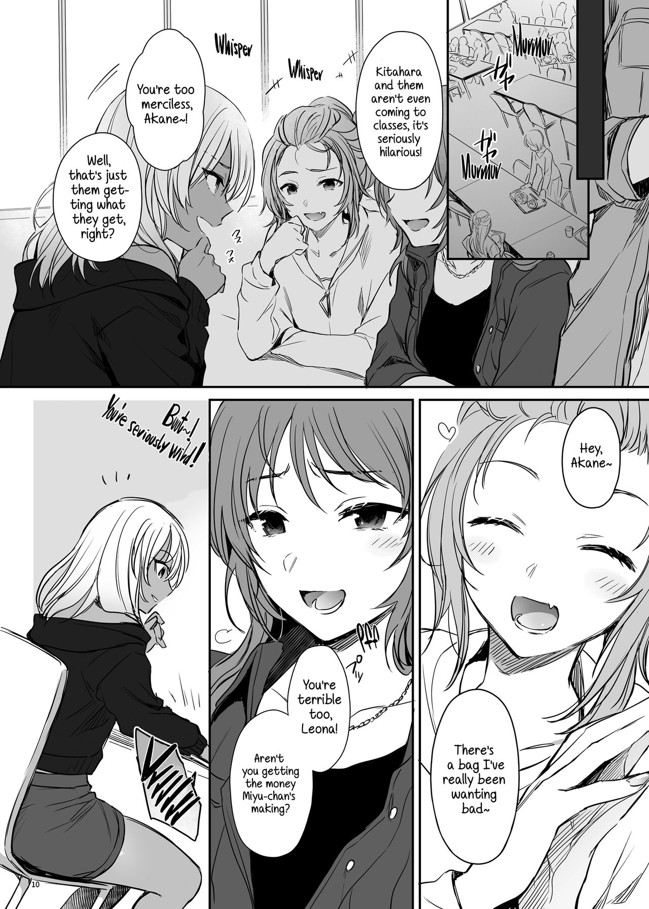 Zoku Wakarase ~Kuro Gal Akane no Mikara Deta Sebi~ | Correction Continued ~Kuro Gal Akane Gets What She Deserves~  =White Symphony= page 10 full