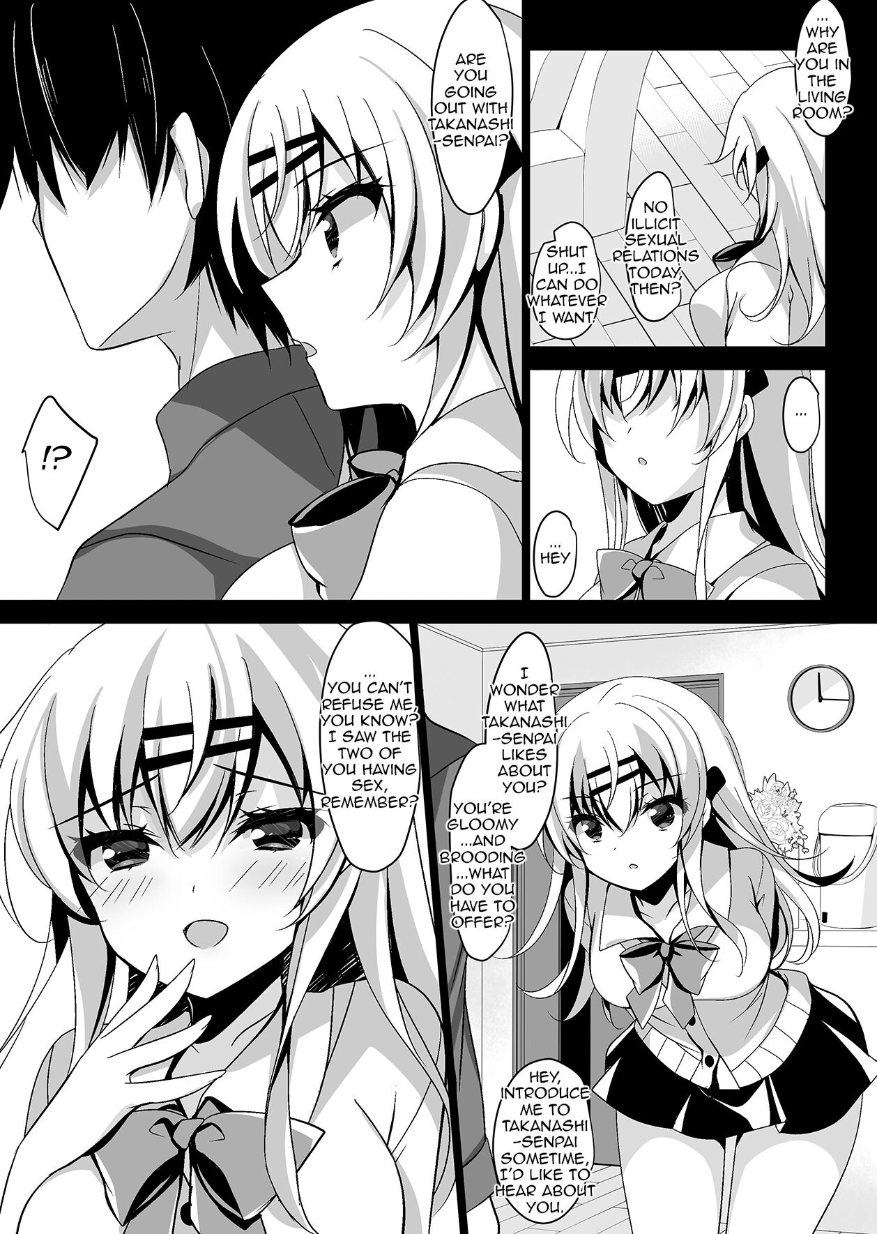 Saimin Kanojo Maezawa Haruka 2 | Hypnotic Girlfriend Haruka Maezawa 2 page 9 full