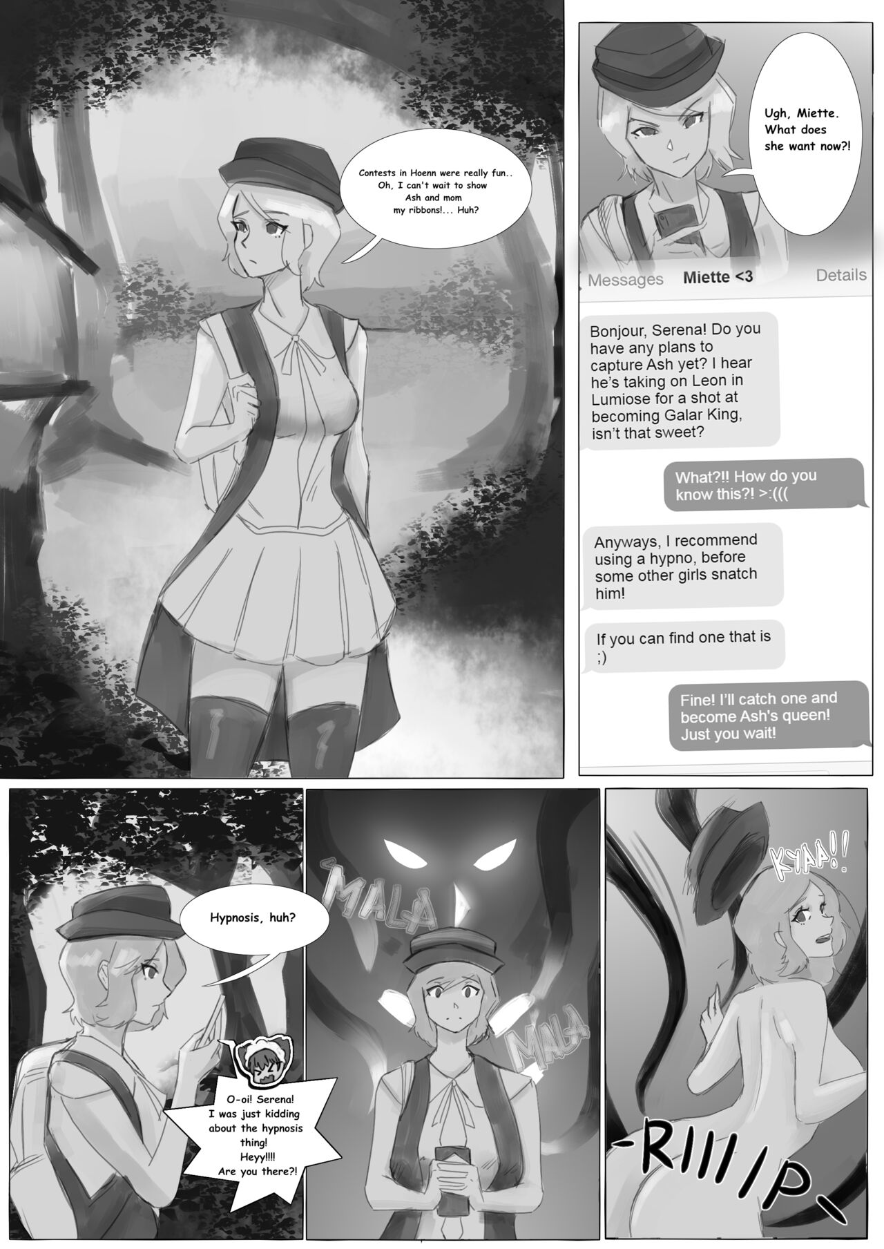 Serena in Hypnotic Malice! page 3 full