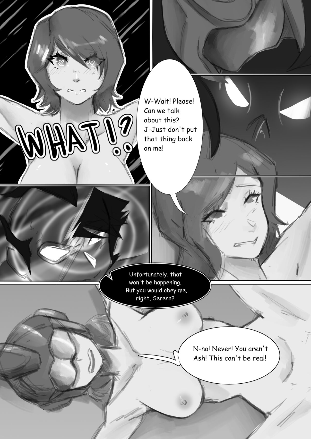 Serena in Hypnotic Malice! page 9 full