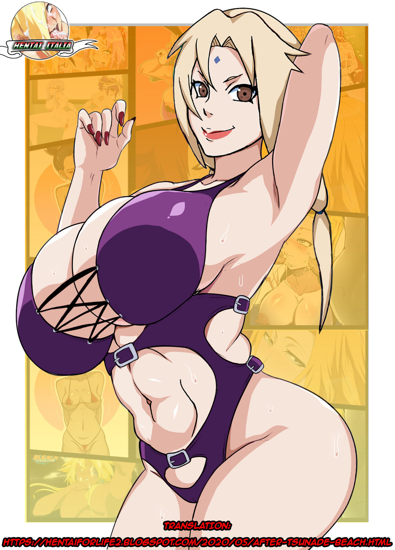 Zoku Tsunade no Insuiyoku | After Tsunade's Obscene Beach page 3 full