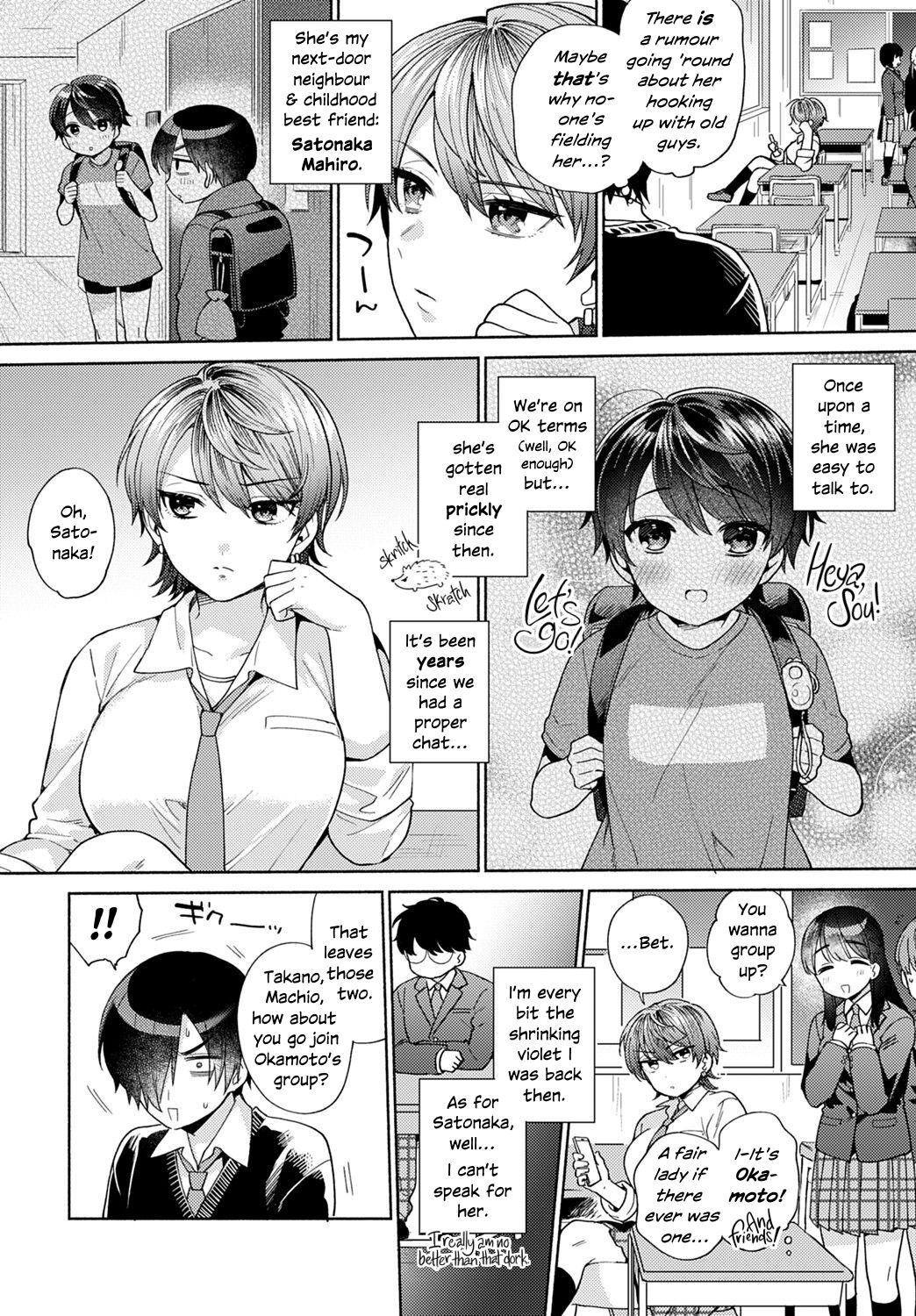 Harinezumi no Dilemma ① | A Hedgehog's Dilemma, Part 1 page 2 full