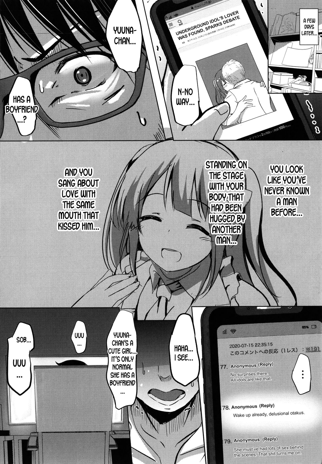 Even if You Turn Into a Perverted Idol... page 4 full