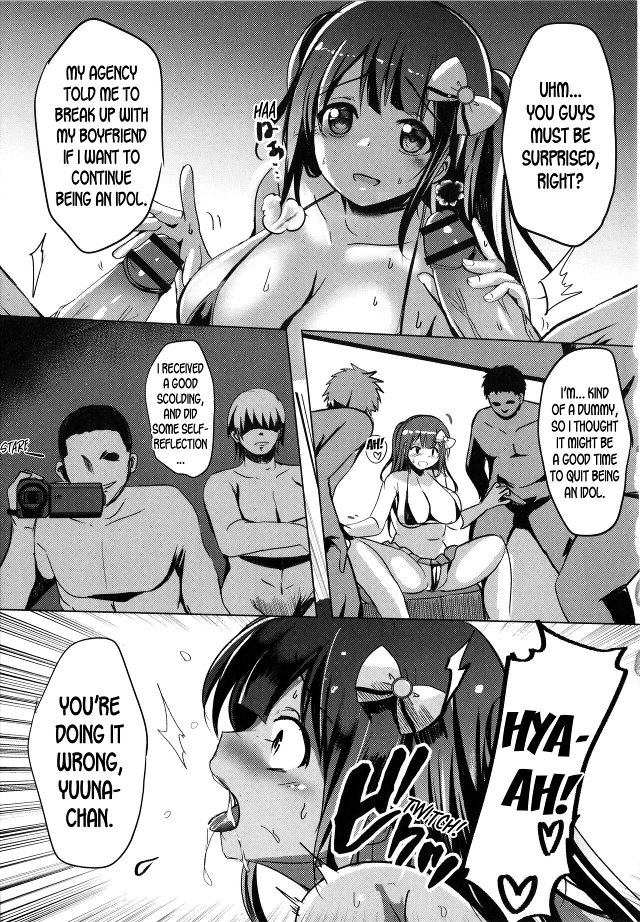 Even if You Turn Into a Perverted Idol... page 9 full