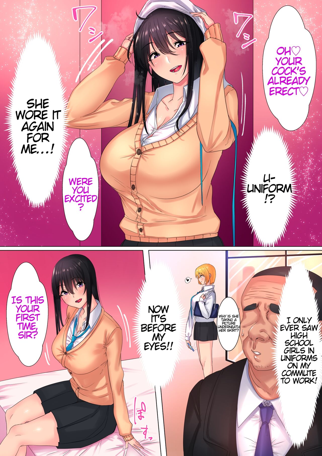 ENKOU JK Fujimoto Kyoko Hen | High School Prostitution Kyoko Fujimoto page 7 full