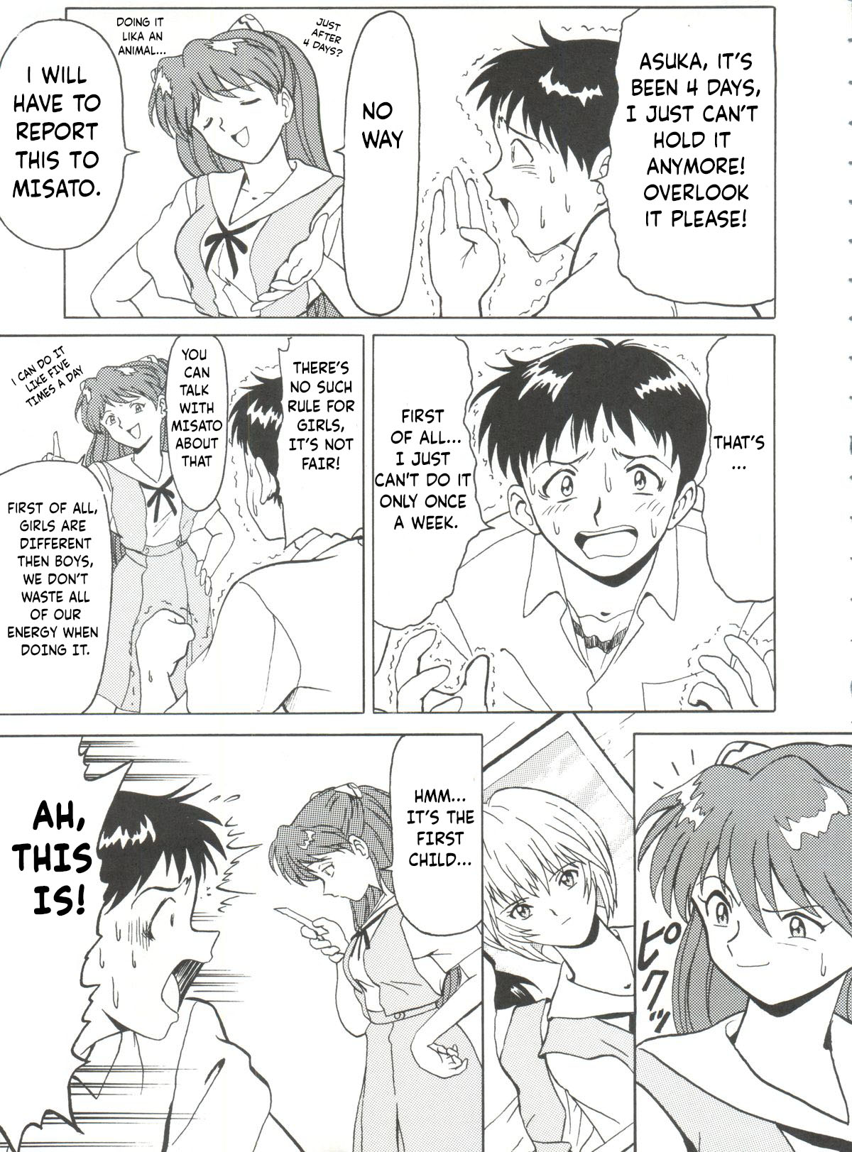 Totemo! Evangelion I page 6 full