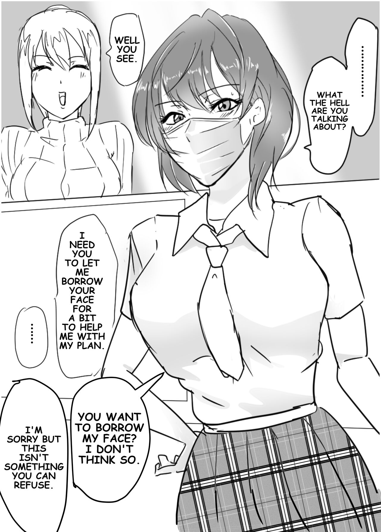 high school girl caught in a trap page 1 full