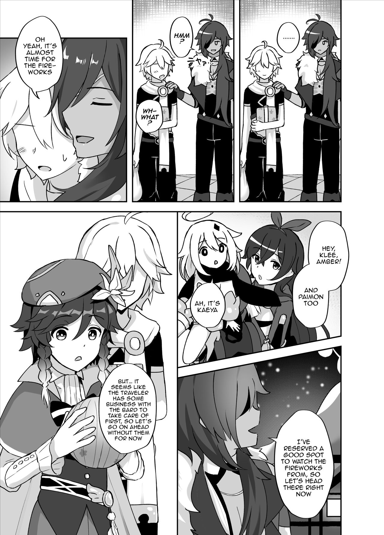 Tomoru Umi ni Kaze wa Fuku | Wind Blows At The Sea Lantern Festival page 6 full