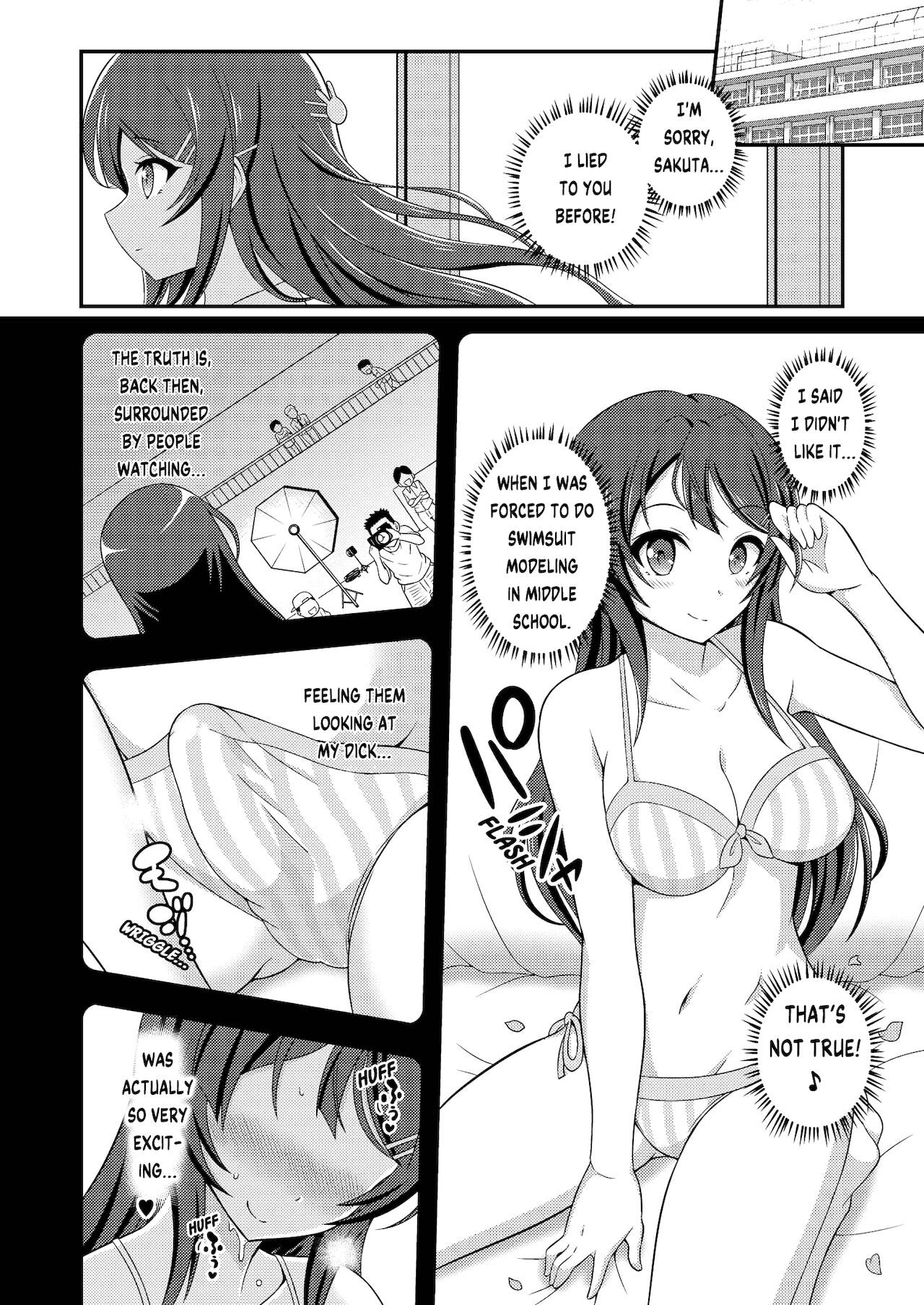 Futanari Roshutsu Shoukougun | Futanari Exhibitionist Syndrome page 6 full