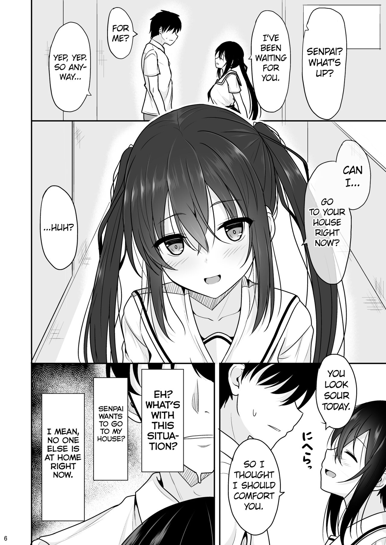 Ecchi ni Hagemashite Kureru Kogara na Senpai | A Petite Senpai who Encourages Me to Get Dirty page 5 full