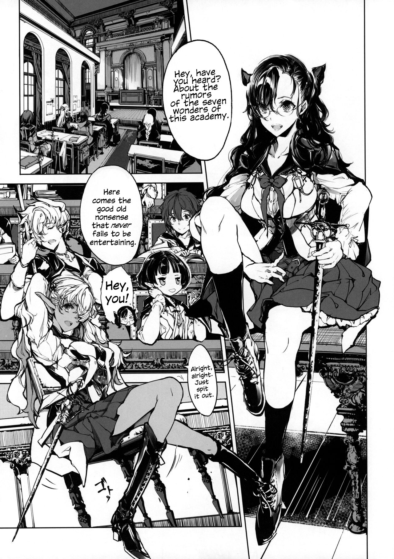 The Virgin Knights Secrets | Otome Kishi no Himegoto page 4 full