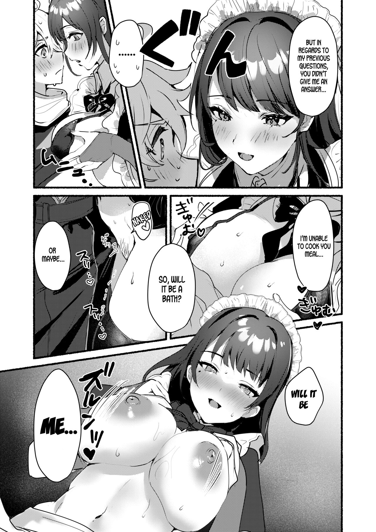 Inazuma Da-Maid Chaya ~Itsumo yori Ecchi na Kibun no Maid-san to Cosplay Ecchi~ | Inazuma Clumsy Maid Chaya ~Cosplay Sex With The Unusually Horny Maids~ page 6 full